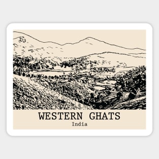 Western Ghats - India Magnet